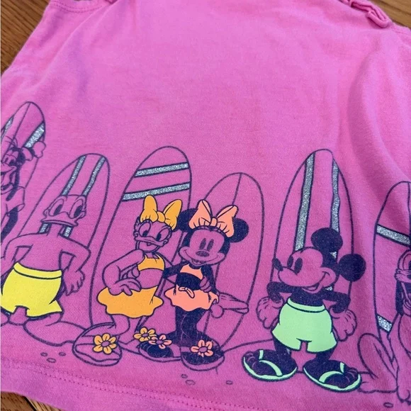 Disney Baby Gap Mickey & Friends 5 years Toddler Sleeveless Graphic Tank - Picture 2 of 6